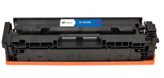 Тонер-картридж G&G toner-cartrige for Canon LBP620 series/Color imageCLASS MF640C/MF642Cdw series/Canon i-SENSYS LBP621Cw/623CW/MF641Cw/MF643Cdw/MF645Cx magenta with chip 2 300 pages 054H M 3026C002