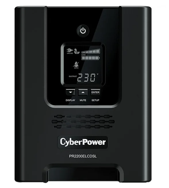 Источник бесперебойного питания CyberPower PR2200ELCDSL Line-Interactive 2200VA/1980W USB/RS-232/EPO/SNMPslot (8 IEC С13, 1 IEC C19) Источник бесперебойного питания CyberPower PR2200ELCDSL Line-Interactive 2200VA/1980W USB/RS-232/EPO/SNMPslot (8 IEC С13, 1 IEC C19)