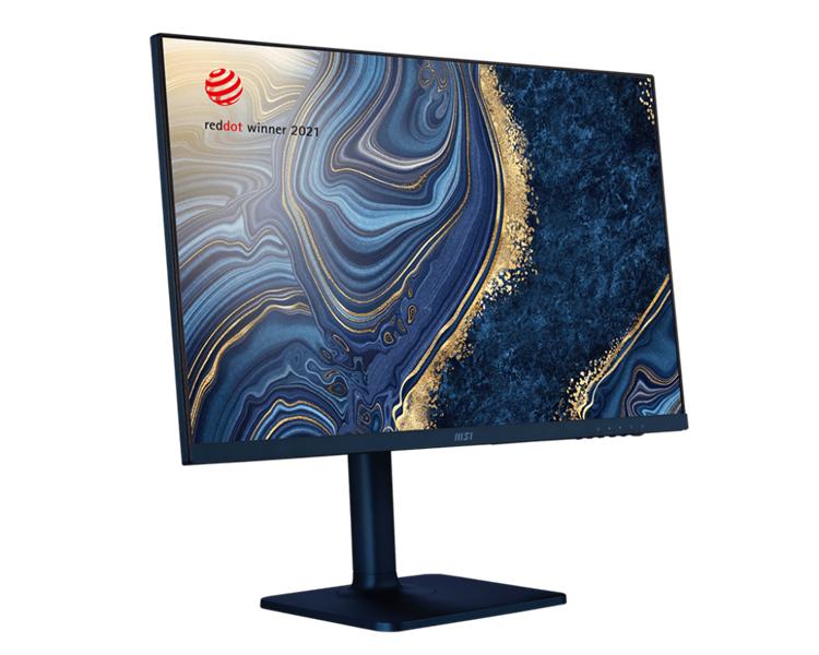 Монитор MSI Modern MD272QP Ultramarine 27" 16:9 WQHD(2560x1440)IPS,5ms(GTG),1000:1,100M:1,300nit,178/178,1xHDMI 1.4,1xDP 1.2,USB-C,2xUSB 2.0 Type-A,1xUSB 2.0 Type-B,Tilt,Swivel,Height,Pivot,VESA,75Hz,1y w-ty