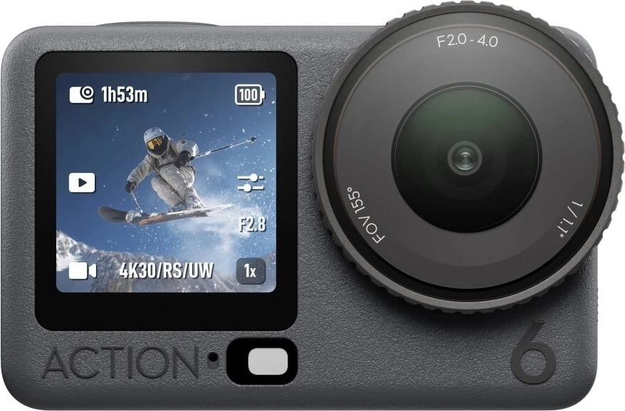 Экшн-камера Dji Osmo Action 6 Standard Combo 1xCMOS 38Mpix черный