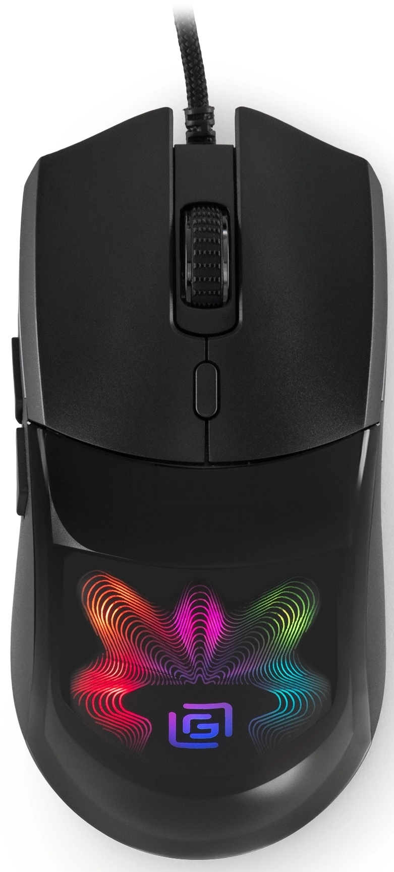 Мышь Oklick 714GM черный оптическая 7200dpi USB 6but (1620717)