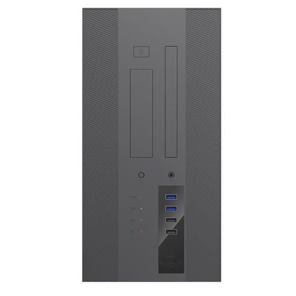 Корпус MiniTower Powerman EK303 Black PM-450SFX  U3.0*2+TypeC+combo Audio mini-ITX
