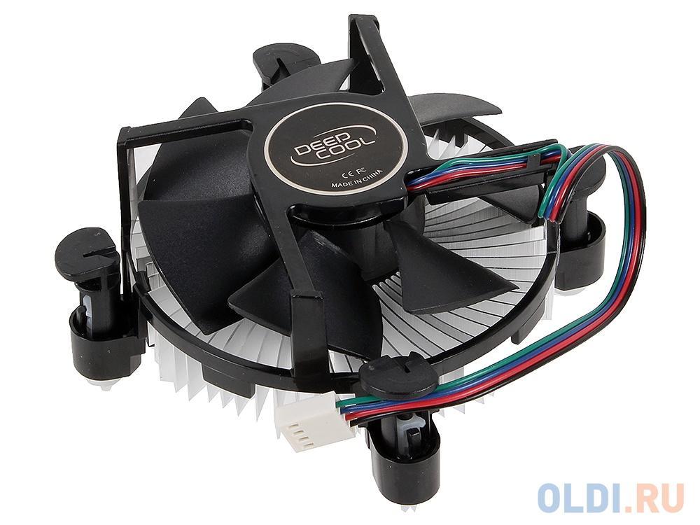  Кулер DEEPCOOL CK-11509 PWM LGA-1150/1155/1156 (96шт/кор, TDP 65W, вент-р 92мм, 900~2400%RPM, 17.8~30.54dBa) BOX