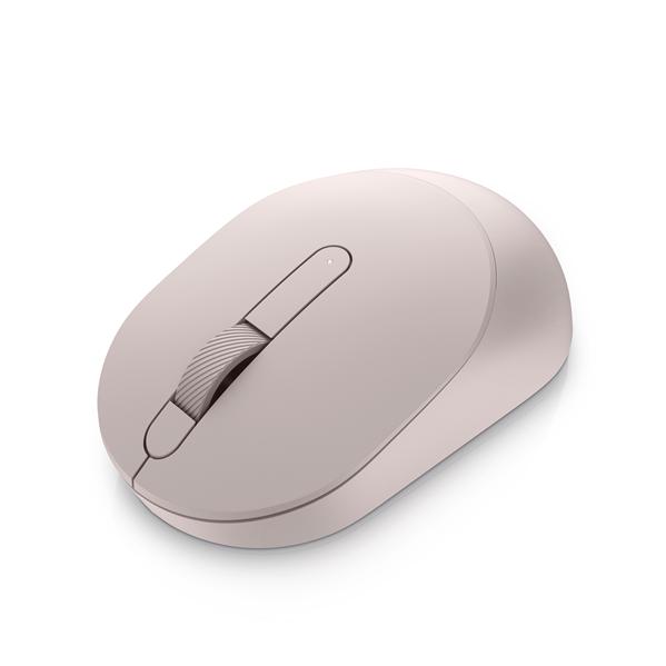 Мышь Dell Mouse MS3320W Wireless; Mobile; USB; Optical; 1600 dpi; 3 butt; , BT 5.0; Ash Pink