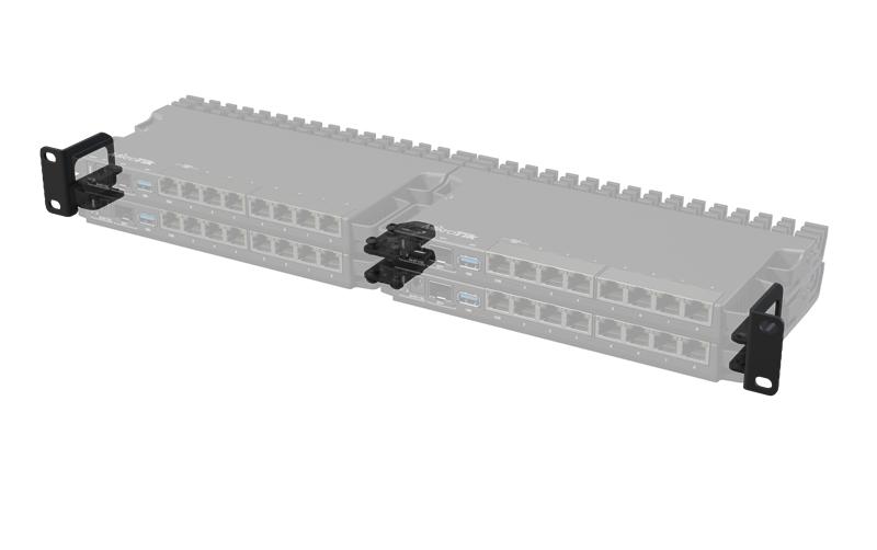 Крепление MikroTik Rackmount ears set for RB5009 series (for mounting up to four RB5009 in rack)