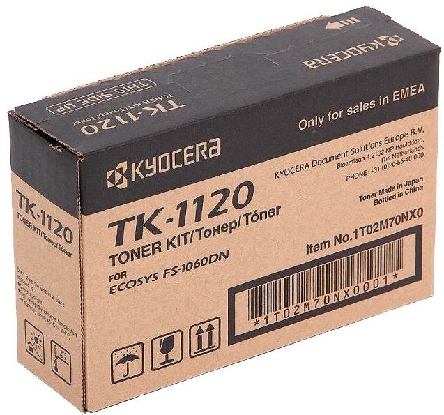  Kyocera Тонер-картридж TK-1120 для FS-1060DN/1025MFP/1125MFP (3000 стр.)