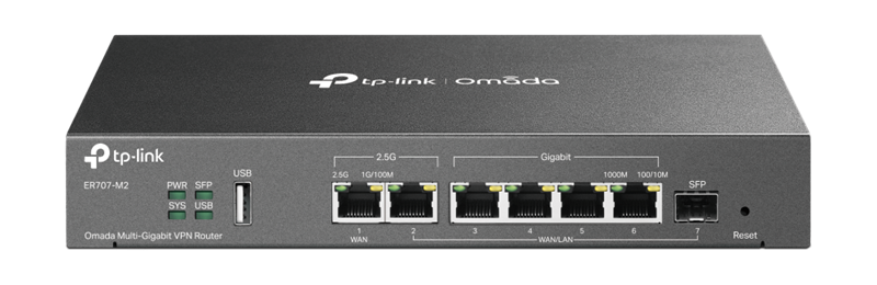 маршрутизатор TP-Link ER707-M2, Omada Multi-Gigabit VPN Gateway
