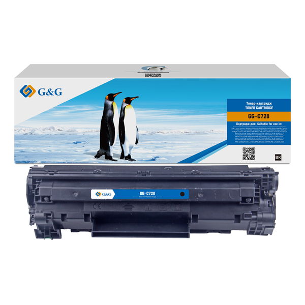 Тонер-картридж G&G GG-C728 черный (2100стр.) для Canon i-Sensys MF4410/4420/4430/4450/4550D/4570/4580 Тонер-картридж G&G GG-C728 черный (2100стр.) для Canon i-Sensys MF4410/4420/4430/4450/4550D/4570/4580