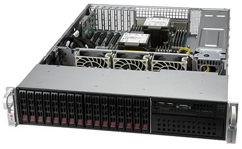 Шасси серверное Supermicro SuperServer 2U 220P-C9R noCPU(2)3rd Gen Xeon Scalable/TDP 270W/no DIMM(16)/ SATARAID HDD(8)SFF+ SAS HDD(8)SFF/2x1GbE/2x1200W