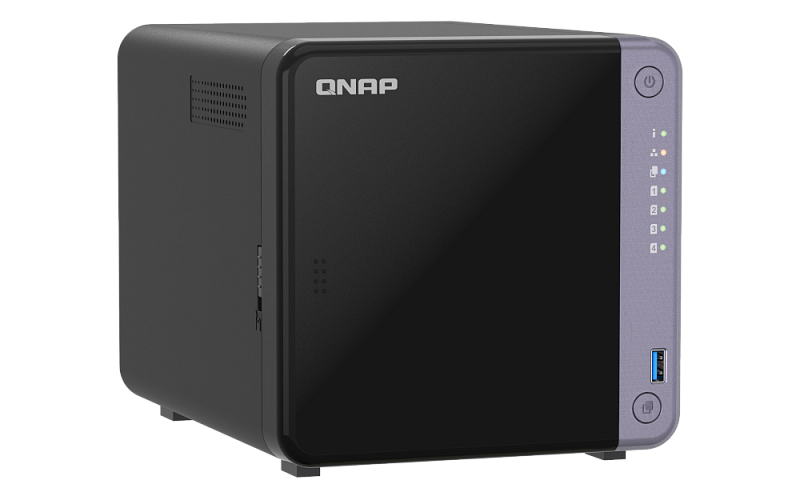 система хранения данных QNAP SMB QC 2GhzCPU/4Gb/upto 4HDD, up to 20 with TL-D1600S/SATA(3,5" 2,5")/ 2xUSB3.2/1xHDMI/1xExp.slot/2x2,5Gb 2x10Gb(SFP+)/iSCSI/1xPS/2YW система хранения данных QNAP SMB QC 2GhzCPU/4Gb/upto 4HDD, up to 20 with TL-D1600S/SATA(3,5" 2,5")/ 2xUSB3.2/1xHDMI/1xExp.slot/2x2,5Gb 2x10Gb(SFP+)/iSCSI/1xPS/2YW
