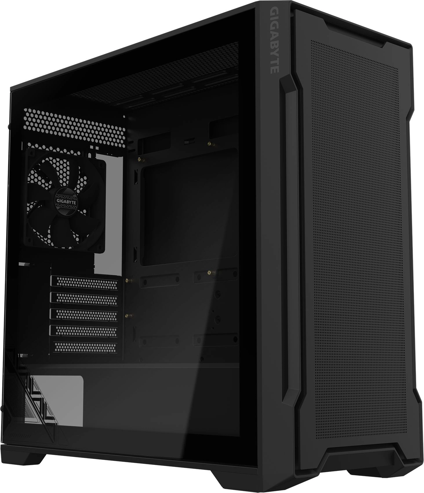 Корпус Gigabyte C102G MidTower, mATX, USB3.0x2, Audio I/O, GPU:410mm, Black, TG