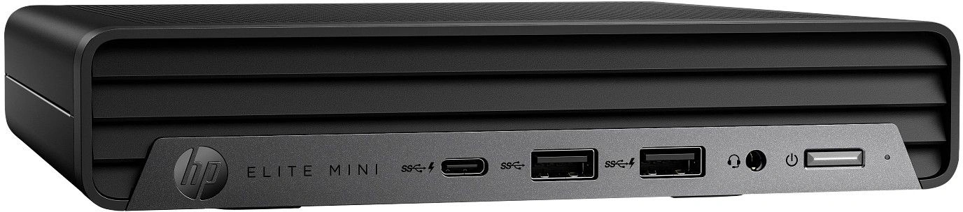 Неттоп HP Elite 800 G9 Mini i7 14700 (2.1) 16Gb SSD512Gb UHDG 770 FreeDOS GbitEth WiFi BT 120W kb мышь клавиатура черный (C7FX9AT)