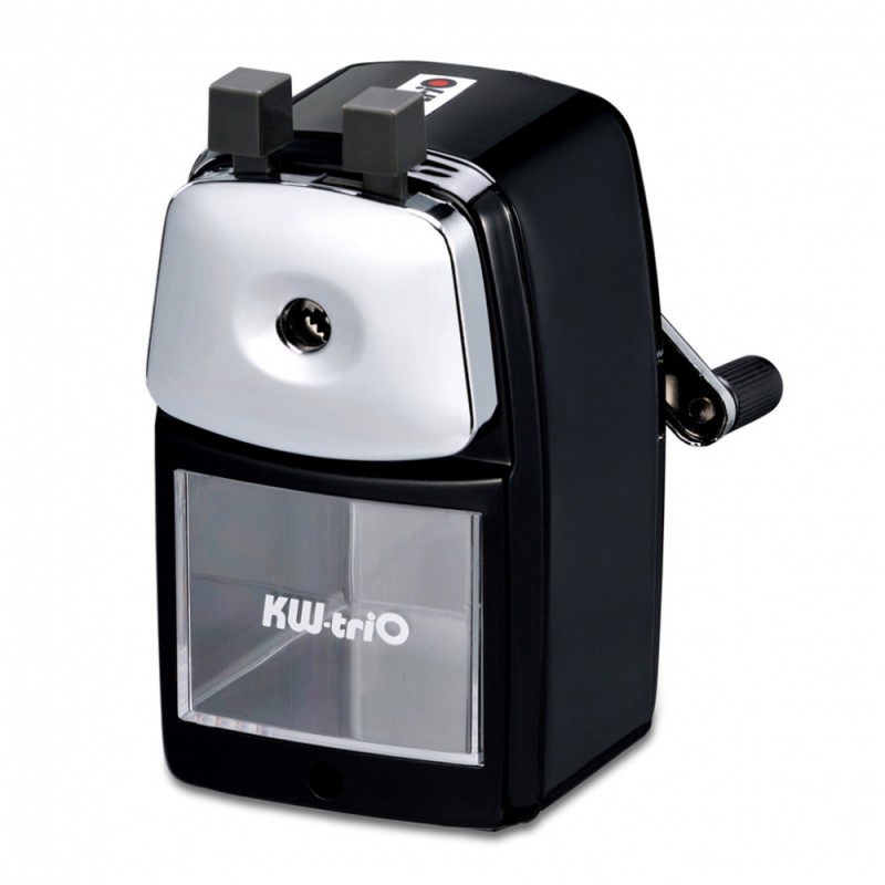 Точилка для карандашей механическая Kw-Trio 30VA 30VA-BLK 1 отверстие металл черный Точилка для карандашей механическая Kw-Trio 30VA 30VA-BLK 1 отверстие металл черный