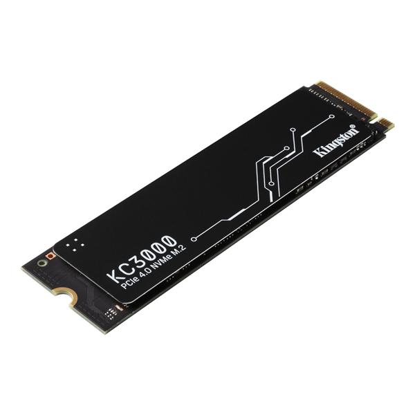 Твердотельный накопитель Kingston SSD 1TB KC3000 M.2 2280 PCIe 4.0 NVMe R7000/W6000MB/s 3D TLC MTBF 1.8M 800TBW Retail 1 year
