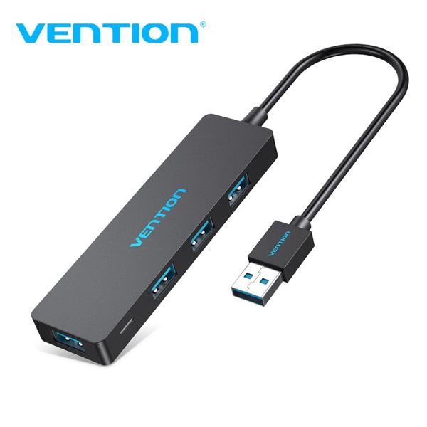 Порт-репликатор Vention 4 Ports USB3.0 HUB 0.15M Black