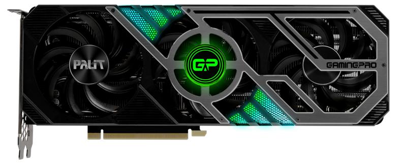 Видеокарта PALIT NE63070019P2-1041A RTX3070 GAMINGPRO 8G GDDR6 1500/14000 256bit 3-DP HDMI