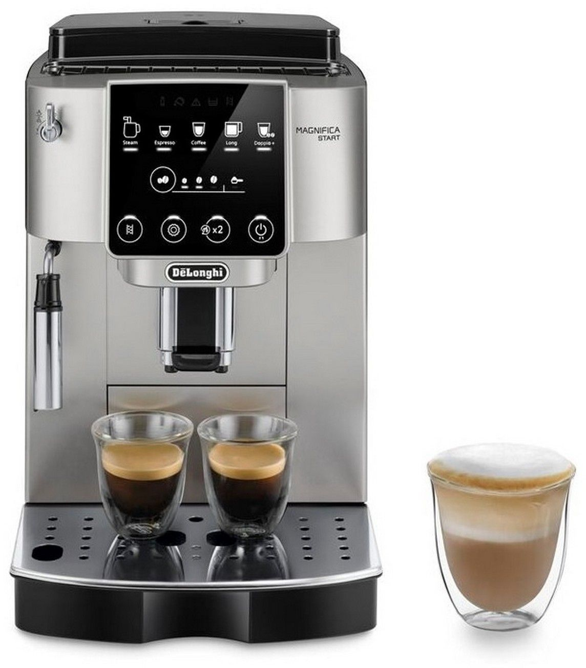 Кофемашина Delonghi ECAM220.31.SB 1450Вт черный/серебристый