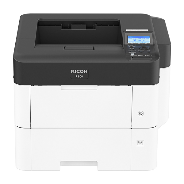 Лазерный принтер Ricoh P 800, A4, 2Гб, 55стр/мин, дуплекс, LCD-экран, PS, GigaLAN, стартовый картридж 10000стр., запуск пользователем, официальная гарантия RICOH 3 года Лазерный принтер Ricoh P 800, A4, 2Гб, 55стр/мин, дуплекс, LCD-экран, PS, GigaLAN, стартовый картридж 10000стр., запуск пользователем, официальная гарантия RICOH 3 года