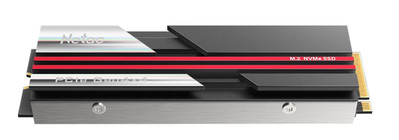 Ssd накопитель Netac SSD NV7000 2TB PCIe 4 x4 M.2 2280 NVMe 3D NAND, R/W up to 7200/6800MB/s, TBW 1400TB, with heat sink, 5y wty
