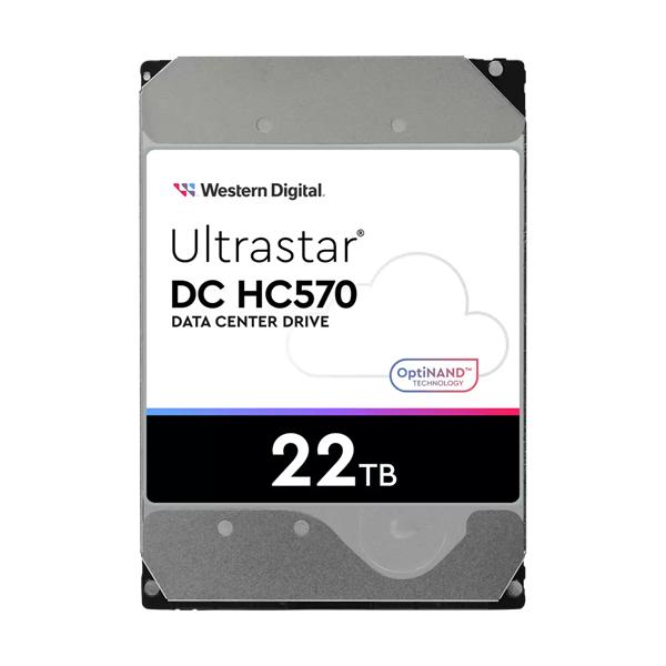Жесткий диск Western Digital Ultrastar DC HС570 HDD 3.5" SATA 22Tb, 7200rpm, 512MB buffer, 512e (0F48155), 1 year
