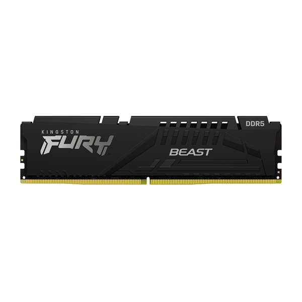 Оперативная память Kingston 64GB 5200MT/s DDR5 CL40 DIMM (Kit 2*32Gb) FURY Beast Black XMP