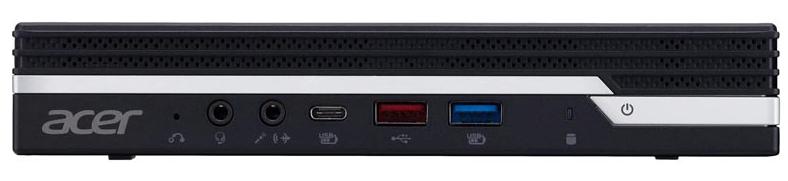 Персональный компьютер ACER Veriton N4680G Mini Intel Core i7 11700, 16GB DDR4 2666, 512GB SSD M.2  PCIe, Quadro P1000, WiFi 6, BT, VESA, USB KB&Mouse, Win 10 Pro, 1Y