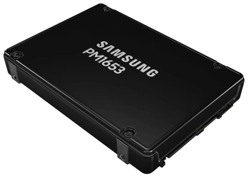 Твердотельный накопитель Samsung Enterprise SSD, 2.5"(SFF) 15mm, PM1653, 1920GB (1.92TB), SAS 24Gb/s, R4200/W2400Mb/s, IOPS(R4K) 720K/85K, MTBF 2M, 1DWPD/5Y, TBW 3504TB, OEM (repl. MZILT1T9HBJR-00007)