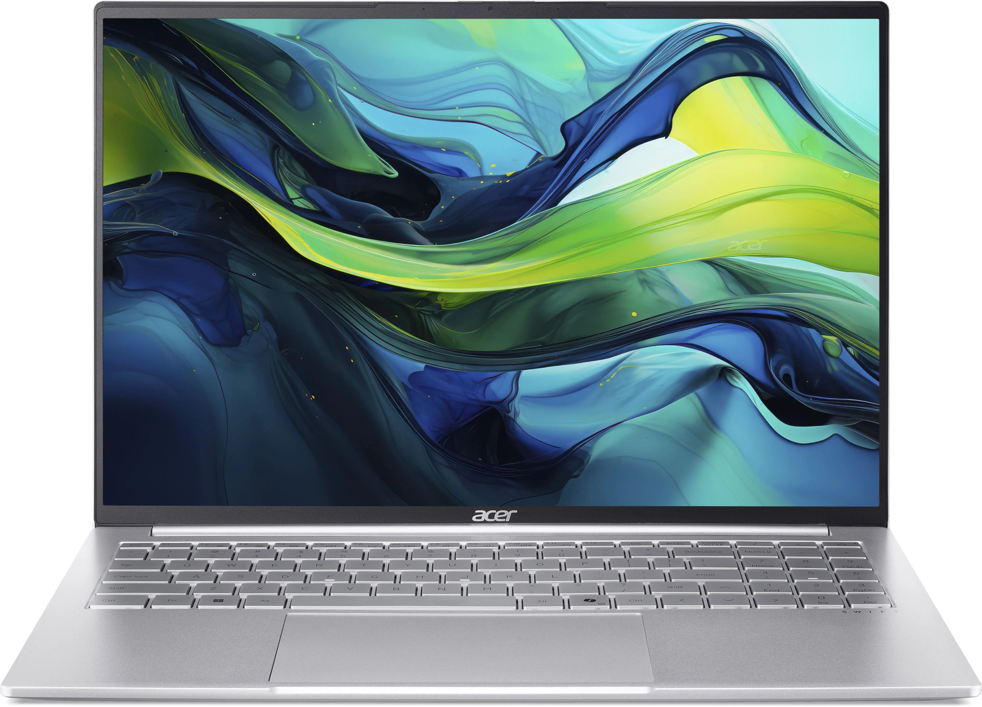 Ноутбук Acer Swift Lite SFL16-51M-54BL Core Ultra 5 115U 16Gb SSD512Gb Intel Graphics 16" IPS WUXGA (1920x1200) без ОС silver WiFi BT Cam (NX.D3UCD.002) Ноутбук Acer Swift Lite SFL16-51M-54BL Core Ultra 5 115U 16Gb SSD512Gb Intel Graphics 16" IPS WUXGA (1920x1200) без ОС silver WiFi BT Cam (NX.D3UCD.002)