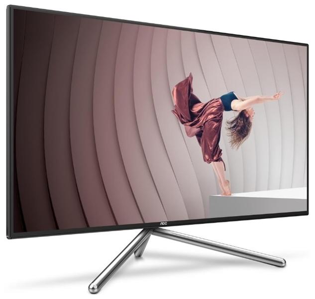 Монитор 31,5" AOC U32U1 3840x2160 60Гц IPS LED 16:9 4ms 2*HDMI USB-C (альт. режим DP) DP1.4 50M:1 1300:1 178/178 600cd sRGB (%)-135 HAS Pivot Tilt 2*Speakers 2Вт Black