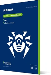 Программное Обеспечение DR.Web Малый бизнес серт.ФСТЭК России №5003 5ПК 1СРВ 5моб. 1г (BBZ-*C-12M-5-A3)