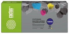 Картридж струйный Cactus CS-EPT694400 T6944 желтый (675мл) для Epson SureColor SC-T3000/T3070/T3200/T5000/5200 с чипом