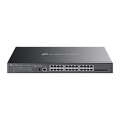 Коммутатор TP-Link SG5428XMPP, Omada 24-Port Gigabit Stackable Lite L3 Managed PoE++ Switch with 4 10G Slots