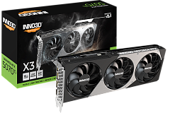 Видеокарта INNO3D RTX 5070 Ti X3//RTX5070Ti, HDMI, DP*3, 16G,D7