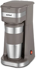 Кофеварка капельная Kitfort КТ-7316 750Вт коричневый/нержавеющая сталь