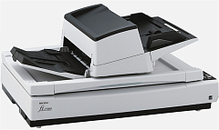 Ricoh scanner fi-7700S (Профессиональный сканер для небольших объемов документов, 80 стр/мин, 80 изобр/мин, А3, одностороннее устройство АПД и планшетный блок, USB 3.1, светодиодная подсветка)