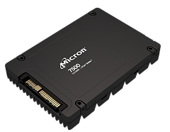 Твердотельный накопитель Micron 7500 PRO 3.84TB NVMe U.3 (15mm) PCIe NVMe Gen4 1x4 (v2.0b) R6800/W5300MB/s 3D TLC MTTF 2М 1100K/180K IOPS 7008TBW SSD Enterprise Solid State Drive, 1 year, OEM