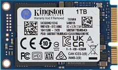 Твердотельный накопитель SSD Kingston SKC600MS/1024G 1024GB SKC600 3D TLC, mSATA, R/W 550/520MB/s, 600TBW (316032)