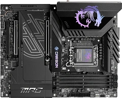 Материнская плата MSI MPG Z890 CARBON WIFI Z890, LGA1851, 4*DDR5, 3*PCIEx16, 5*M.2, 2*TypeC, 10*USB3.2Gen2, 4*USB3.2Gen1, 4*USB2.0, 4*SATA3.0, 5G, 2.5G, 2*Type-C(DP), HDMI, ATX, RTL
