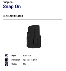 Кабель для зарядки терминала M3 Mobile ASSY: UL30 charging USB-C Type Snap On. Req UNIV-PWSP-V00 or USB-C cable or car adaper etc
