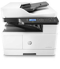 Лазерное многофункциональное устройство HP LaserJet MFP M443nda (p/c/s, A3, 1200dpi, 25ppm, 512Mb, 2trays 100+250, ADF 100, duplex, Scan to email/SMB/FTP, PIN printing, USB/Eth, cart. 4000 pages & USB cable in box, repl. W7U02A)