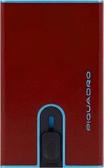 Чехол для кредитных карт Piquadro Blue Square PP4825B2BLR/CU4 табачный натур.кожа