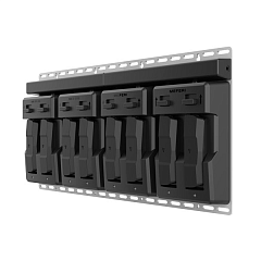 8-слотовая зарядка для АКБ Meferi ASSY: ME10 KIT Incl. ME10-8SBATC-01 and PWS-DC-124BEU-05