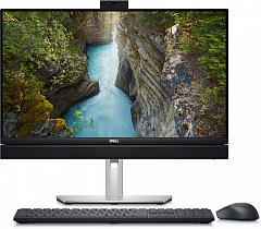 Моноблок Dell Optiplex 7410 Plus 23.8" Full HD i7 13700 (2.1) 16Gb SSD512Gb UHDG 770 CR Windows 11 Pro GbitEth WiFi BT 240W клавиатура мышь Cam серебристый 1920x1080