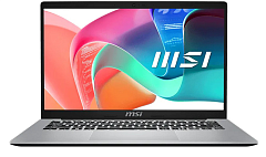 Ноутбук MSI Modern 14 F1MG-846RU 14" FHD (1920*1080)IPS, Core 5 120U, 16GB DDR4(16GB*1), 512 GB SSD, Intel Graphics,backlight,46.8Whr,1.5kg,Win11 Pro,1y,Urban Silver