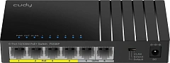Коммутатор CUDY FS106P 6-Port 10/100M PoE+ Switch 36W