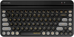 Клавиатура A4Tech Fstyler FBK30 черный/серый USB беспроводная BT/Radio slim Multimedia (FBK30 BLACKCURRANT)