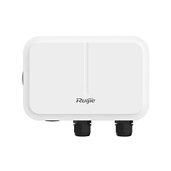 Точка доступа Ruijie Ruijie  Wi-Fi  6  (802.11ax)  outdoor  wireless  access  point,  dual-band  dual-radio,  up  to  575Mbps@2.4G, 1200Mbps@5G and 1775Mbps per AP, 4 spatial streams, built-in directional  antenna