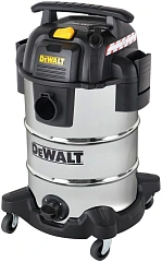 Строительный пылесос DeWalt DXV30SPTA 1050Вт (уборка: сухая/сбор воды/выдув) серый