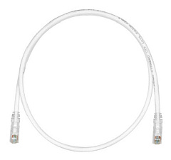 Патч-корд Panduit UTPSP2MY RJ-45 вил.-вилка RJ-45 кат.6 2м белый ПВХ
