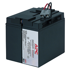 Комплект сменных батарей для Источника Бесперебойного Питания APC Battery replacement kit for SUA1000XLI, SUA1500I, SUA750XLI, BP1400I, SU1000XLI, SU1000XLINET, SU1400I, SU700XLI, SU700XLINET, SUVS1400I, SU1400INET (сборка из 2 батарей)